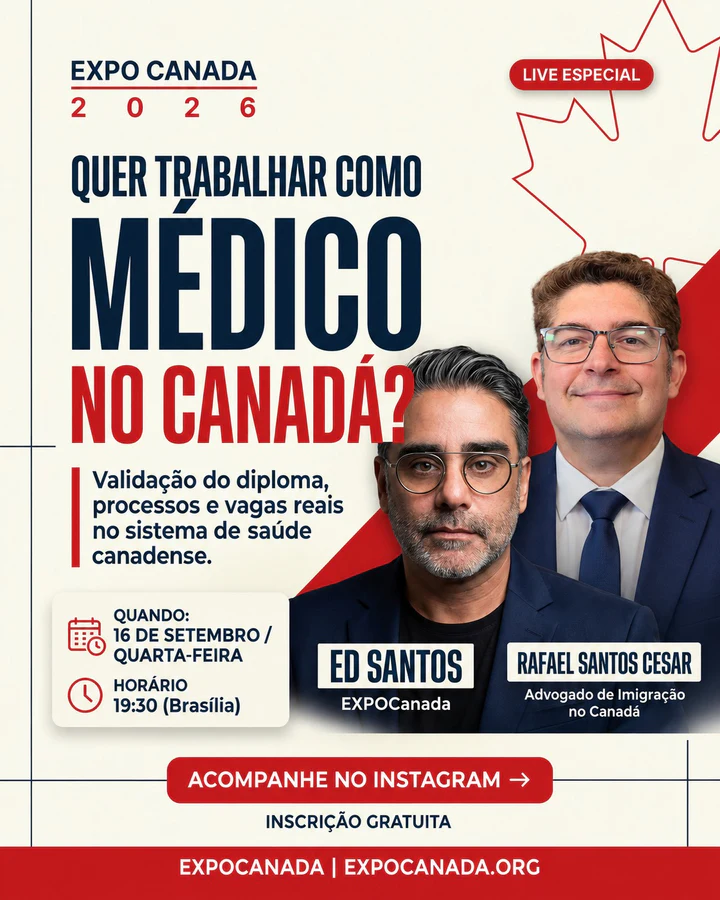 Live especial sobre carreira médica no Canadá